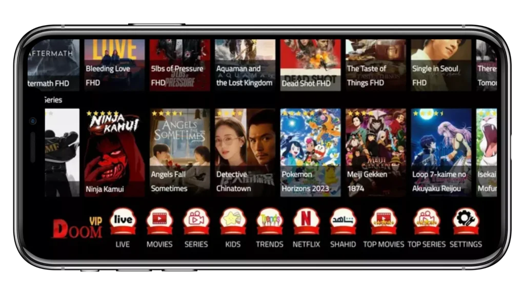 doom vip iptv official logo